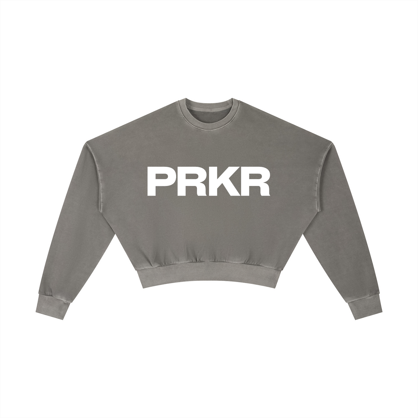 Vintage Washed Cropped Sweatshirt