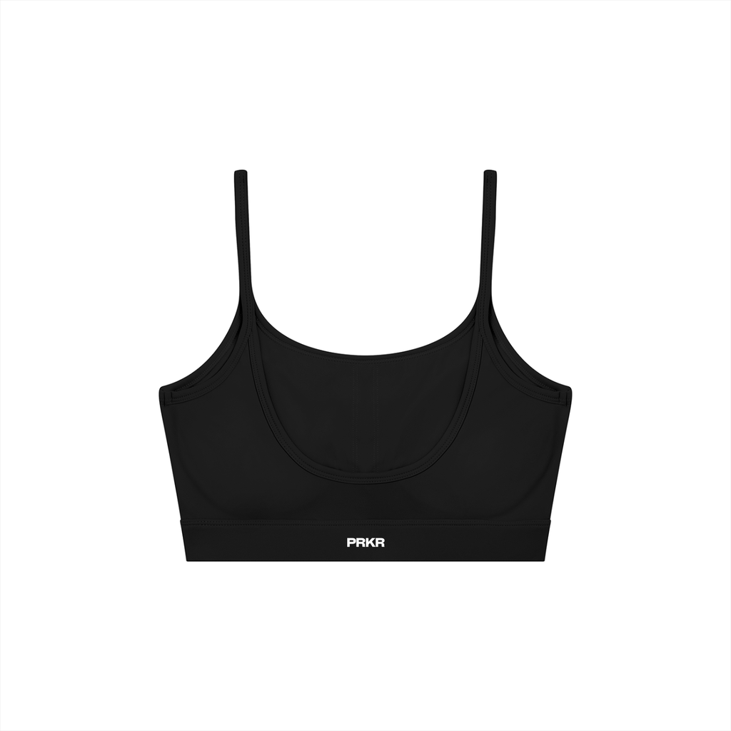 Women's Solid U-Neck Sports Bra