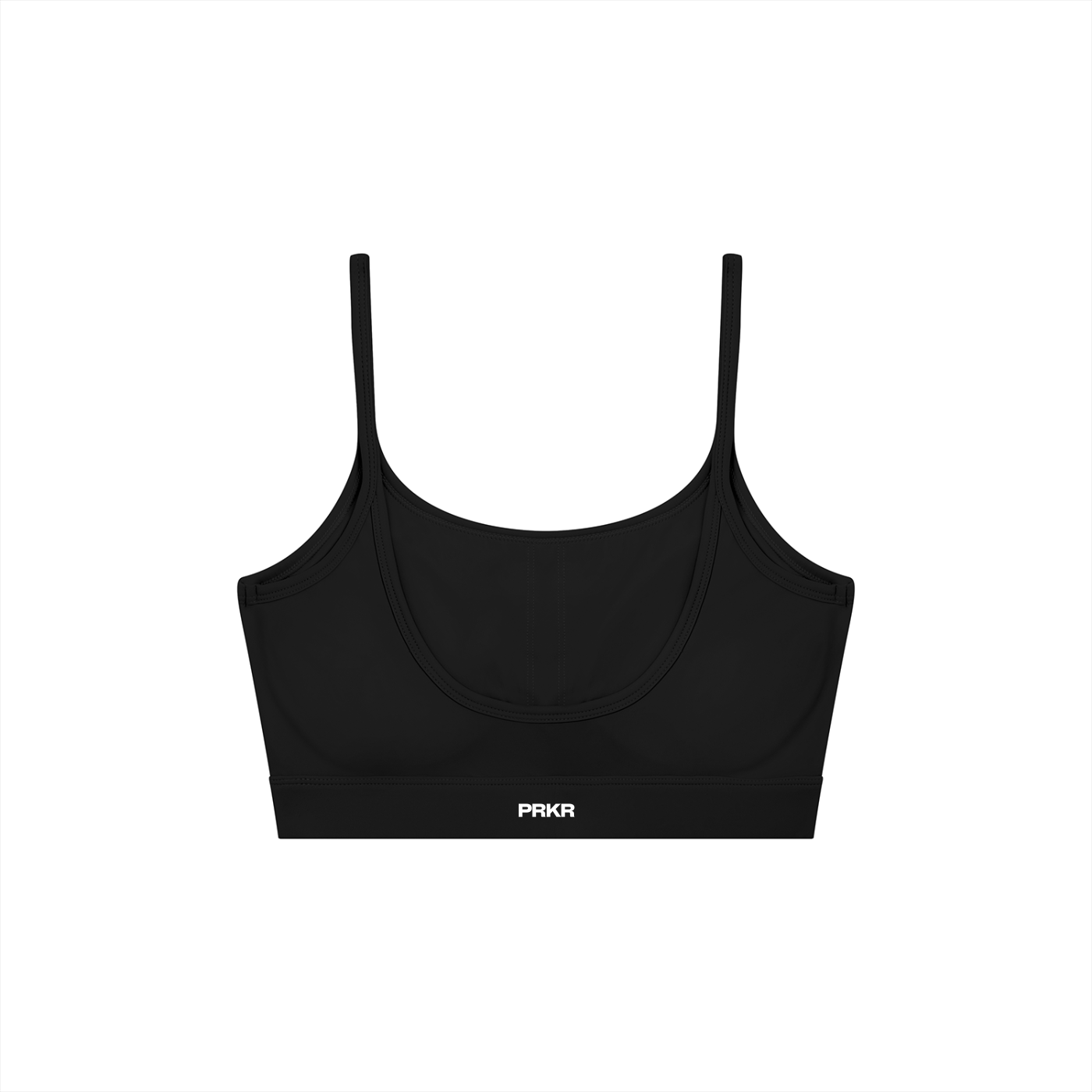 Women's Solid U-Neck Sports Bra