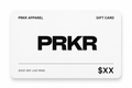 PRKR APPAREL GIFT CARD
