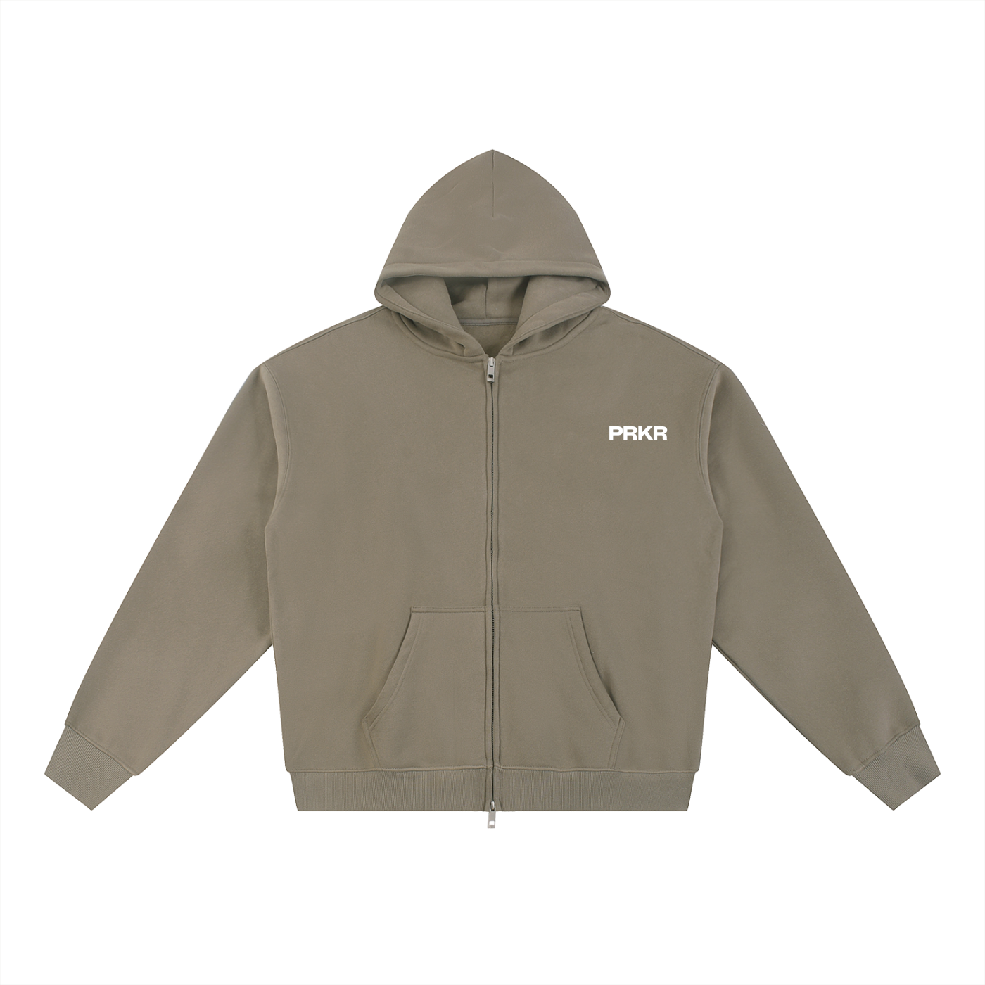 Essential Fleece Zip-Through Hoodie