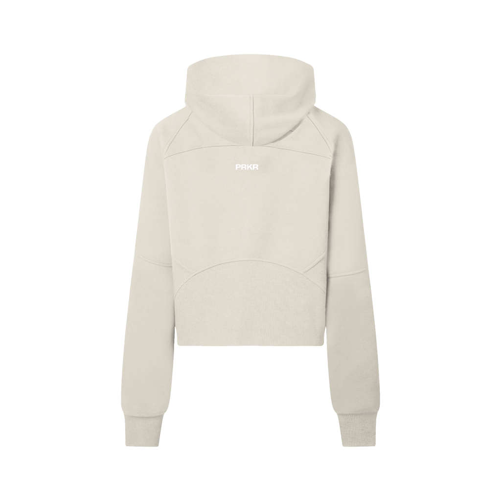 Cropped Half-Zip Hoodie